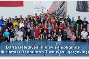 Bafra’da Badminton Turnuvası 127 Sporcunun Katılımı İle Yapıldı